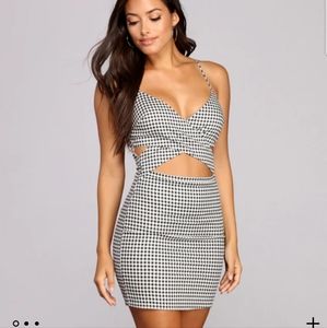 Gingham Medium Mini Dress